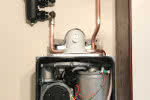 Worcester regular boiler installation.