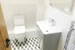 During a full property refurbishment on Rodney Street we completed multiple bathrooms.