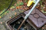 Block drains in Liverpool - water jetted clear.